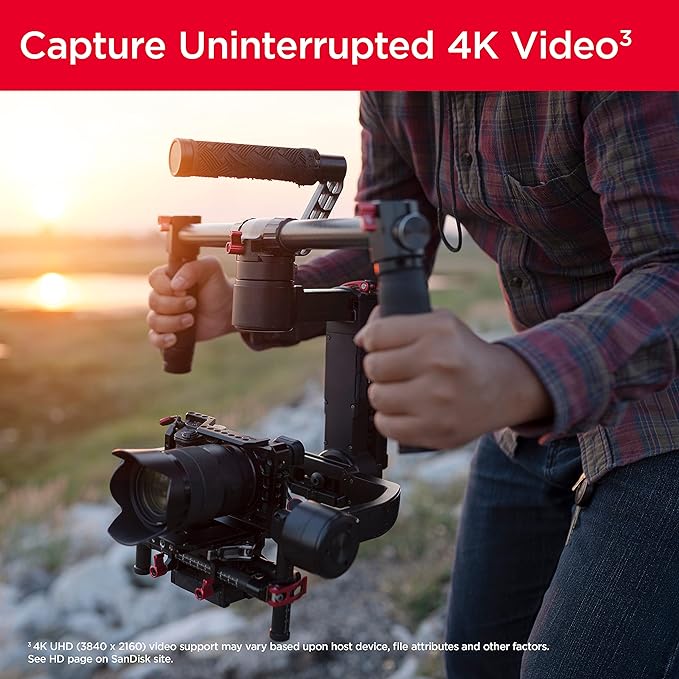 SANDISK 256GB Extreme SDXC UHS-I Memory Card - Image 4