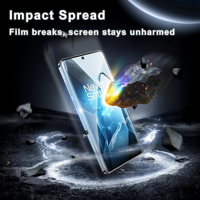 2+2 Pack for OnePlus 13 Screen Protector and Camera Protectors, Fingerprint - Image 3