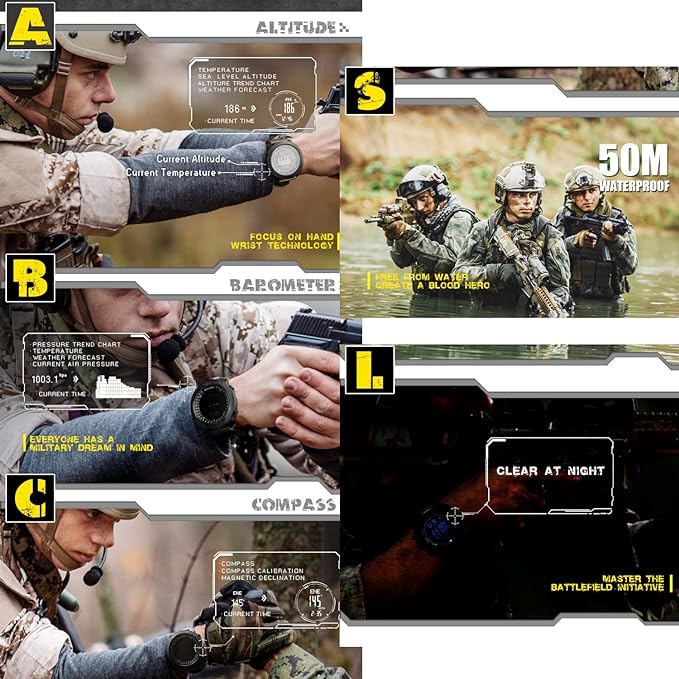 North Edge Apache Tactical Sports Watches - Image 5