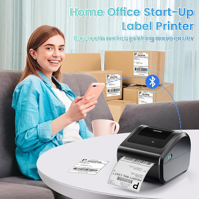 Bluetooth Shipping Label Printer - Image 3