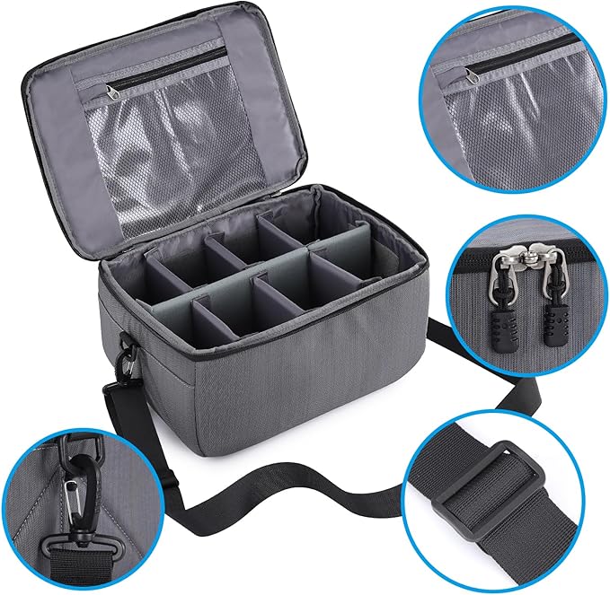 Koolertron Dslr Camera Insert Bag Purse Universal Liner Lens Pouch Partition - Image 5