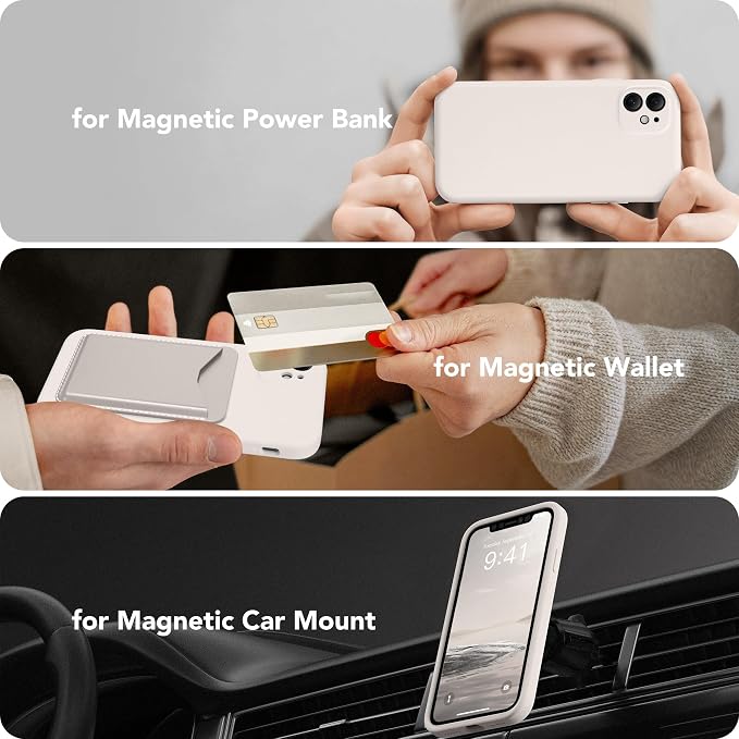 Magnetic for iPhone 11 Phone Case Silicone, Compatible - Image 5