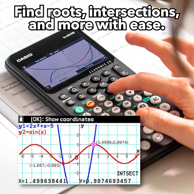 Casio fx-CG100 ClassWiz® Color Graphing Calculator - Image 4