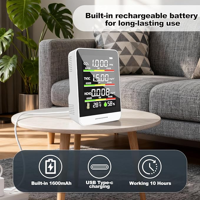 8-in-1 Air Quality Monitor | - Image 6