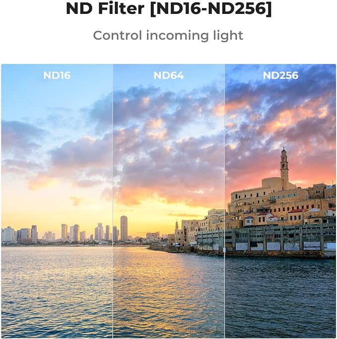 K&F CONCEPT Magnetic ND & Black Diffusion 1/4 Filter Set Compatible - Image 5