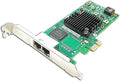 Gigabit Dual Ethernet Server PCIe2.0 x1, 1Gb Network Card by Lemspum