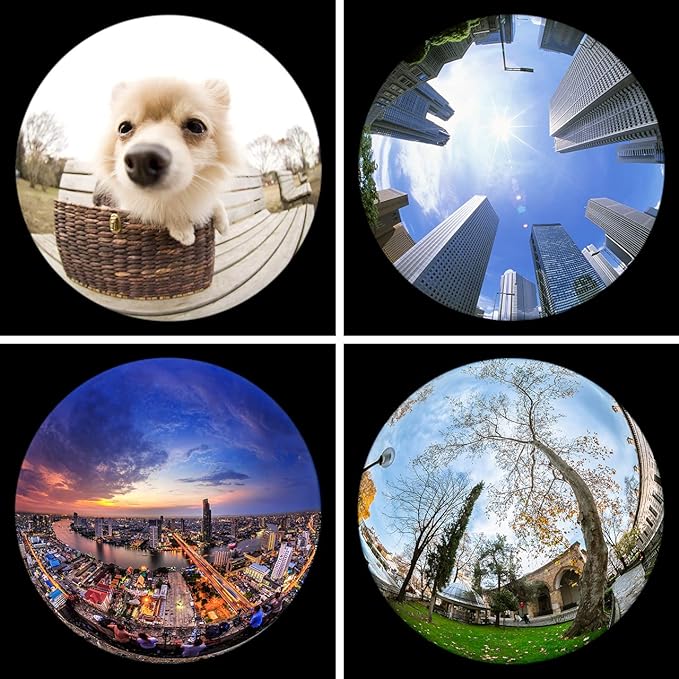 KEYWING Fisheye Lens 198° Fish Eye Phone Camera Lens Kit - Image 4