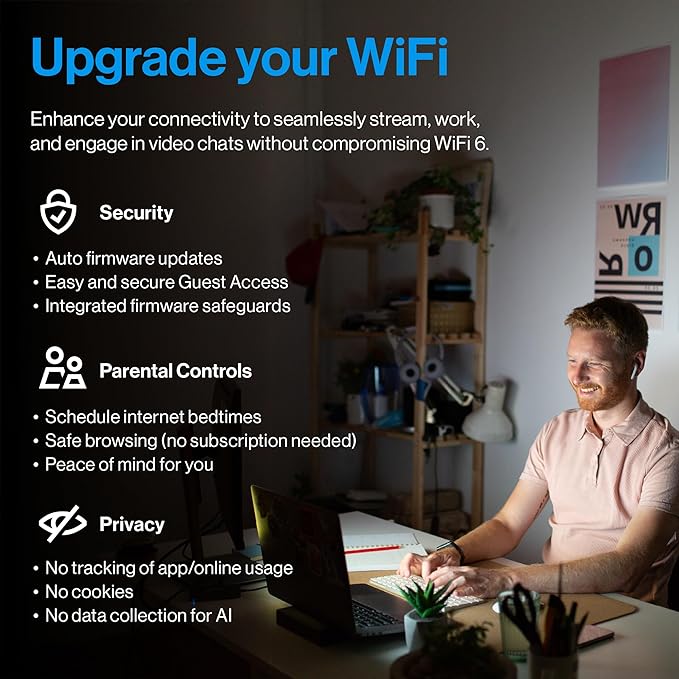 Linksys Multi-gig Micro Mesh WiFi 6 System | Connect 100+ Devices | Up to 5 - Image 4