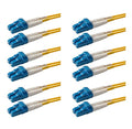 SpeedyFiberTX 6-Pack 1 Meter LC to LC Fiber Patch Cable, Corning SMF-28 by SpeedyFiberTX