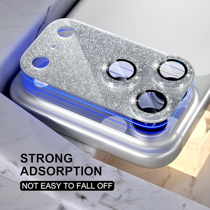 Choiche Compatible for iPhone 17 Pro Camera Lens Protector, Bling Camera Cover - Image 5