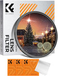 K&F CONCEPT 52mm Variable Star Filter Cross Screen Starburst Filter 4, 8 Points by KFCONCEPT