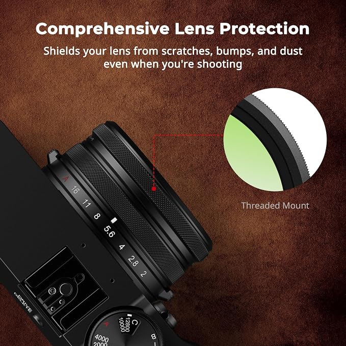 SmallRig UV Filter for FUJIFILM X100VI / X100V, 99% Light Transmittance - Image 3