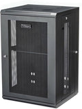 StarTech 4-Post 18U Wall Mount Network Cabinet w/ 1U Shelf, Ships Fully by StarTech