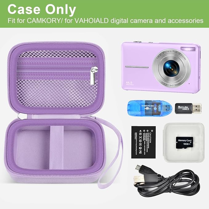 ALKOO Case Compatible with CAMKORY Digital Camera/for VAHOIALD FHD 1080P - Image 2