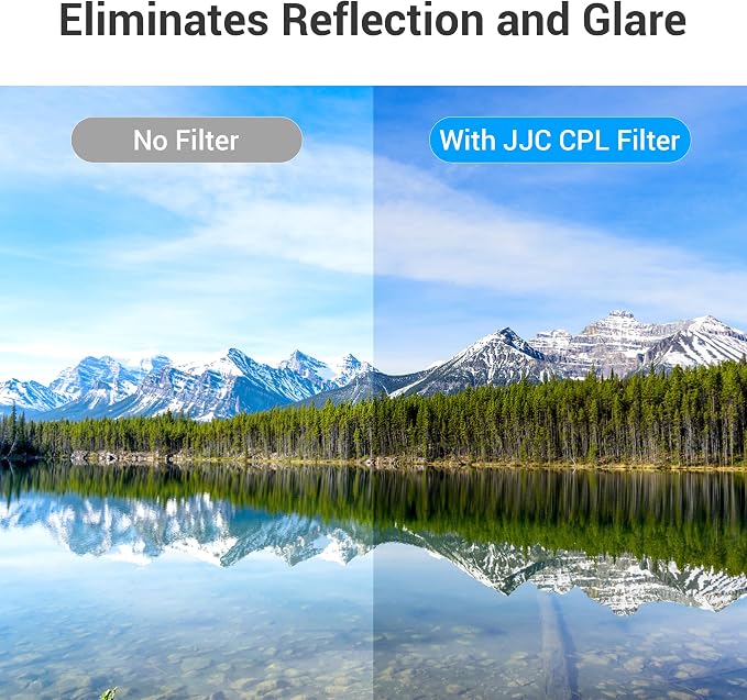JJC 43mm Circular Polarizer Polarizing CPL Filter - Image 2
