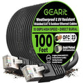 GEARit Cat6 Outdoor Ethernet Cable 23AWG Pure Copper, Waterproof, Direct Burial by GEARit