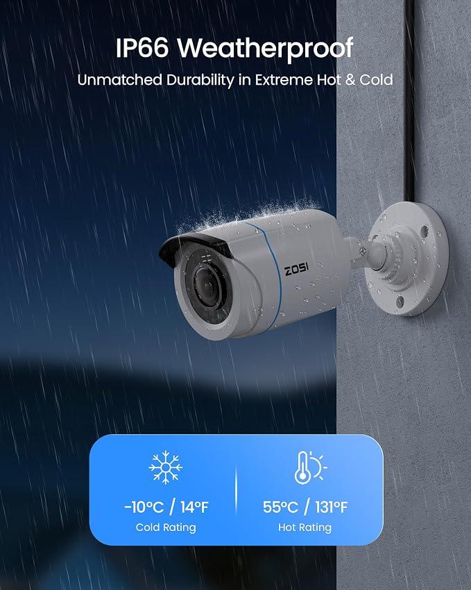 ZOSI 1080P HD Home Surveillance Camera System - Image 4
