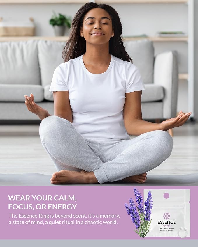 HONÉ Essence Wearable Aromatherapy Nasal Diffuser – Lavender Essential Oil Nose - Image 2