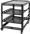 TECMOJO 12U Open Frame Network Rack by Tecmojo