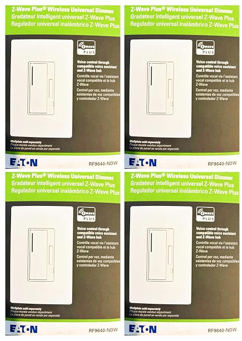 EATON RF9640-NDW Z-Wave Plus Universal Dimmer, Single Pole - Image 2