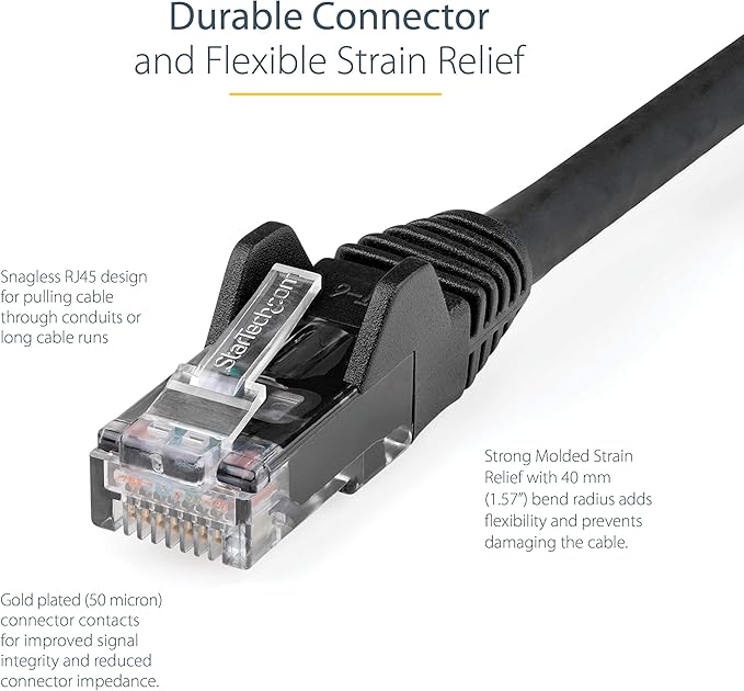 StarTech.com 50ft CAT6 Ethernet Cable - Image 5