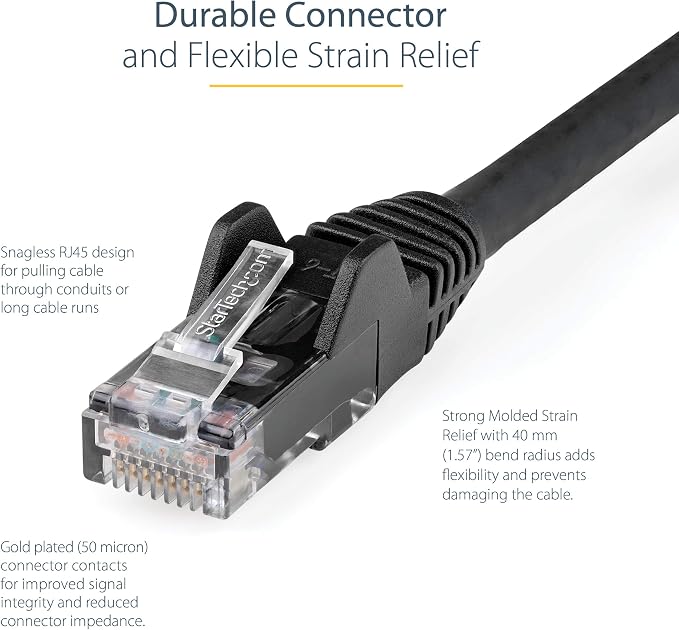 StarTech.com 6in CAT6 Ethernet Cable - Image 3