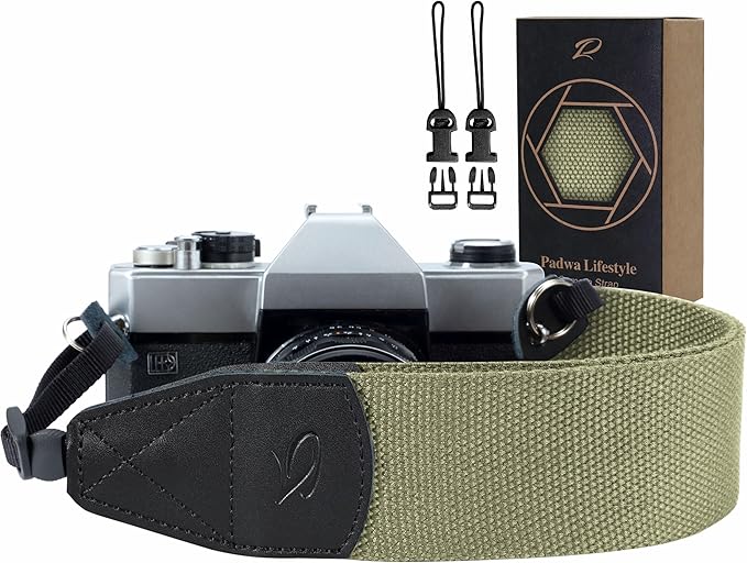 Padwa Lifestyle Light Green Camera Strap by PadwaLifestyleCameraStrap