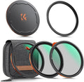 K&F CONCEPT 82mm Magnetic 1s Swap 5-Pack: CPL + VND2-32 + Black Diffusion 1/4 + by KFCONCEPT