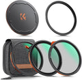 K&F CONCEPT 77mm Magnetic 1s Swap 5-Pack: CPL + VND2-32 + Black Diffusion 1/4 + by KFCONCEPT