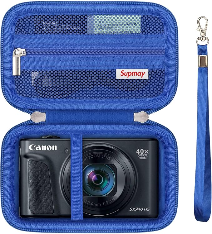 Hard Carrying Case for Canon PowerShot SX740 HS/ SX730 HS/ SX720 HS/ SX620 HS/ by Supmay