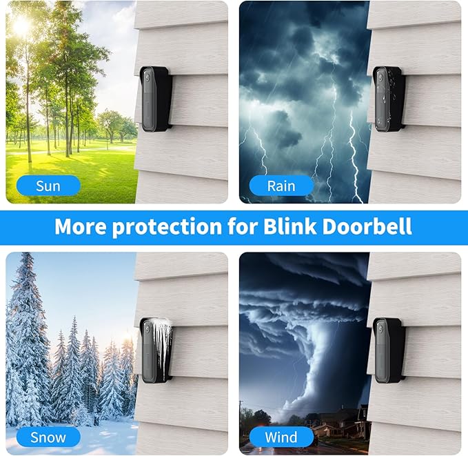 Blink Doorbell Vinyl Siding Mount and Waterproof Door Case, Fit - Image 4