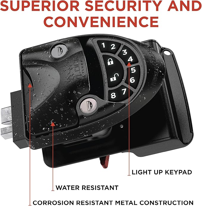 RVLOCK V4 Durable Metal RV Door Lock - Image 2