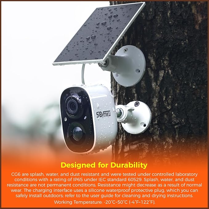 Vicohome 3CG6 Best 2K Solar Security Camera Wireless Outdoor System, No NVR - Image 8