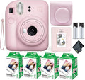 Fujifilm Instax Mini 12 Instant Camera Blossom Pink Bundle by FUJIFILM