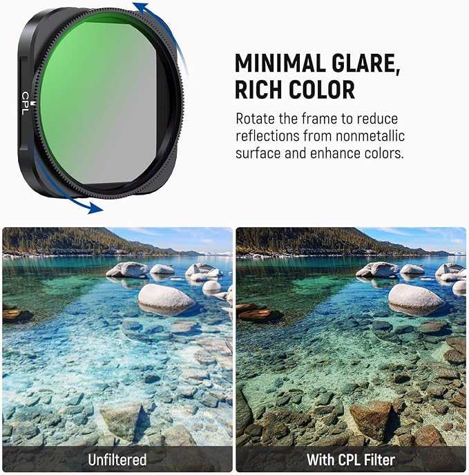 NEEWER 4 Pack ND Lens Filter Set Compatible - Image 4