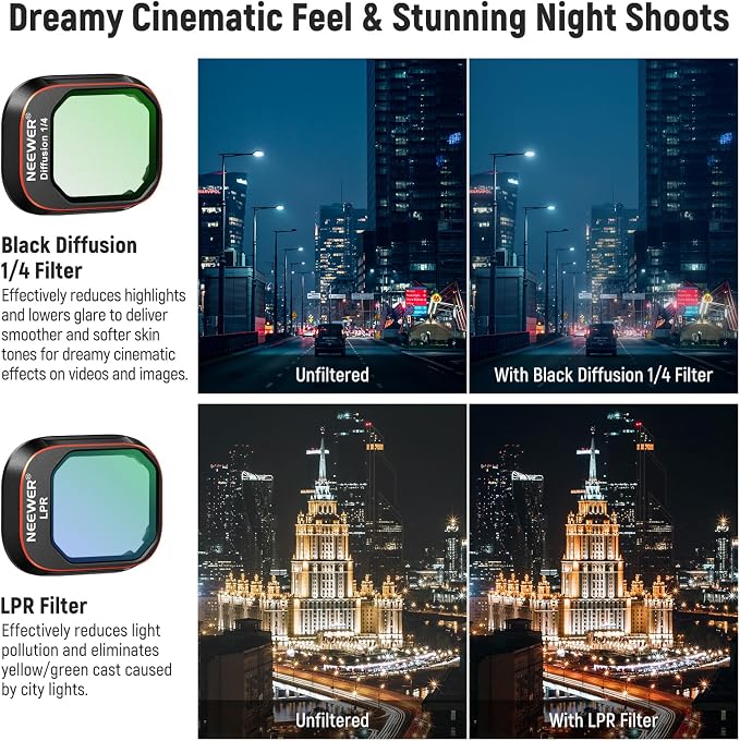 NEEWER ND & CPL & Effect Filter Set Compatible - Image 5