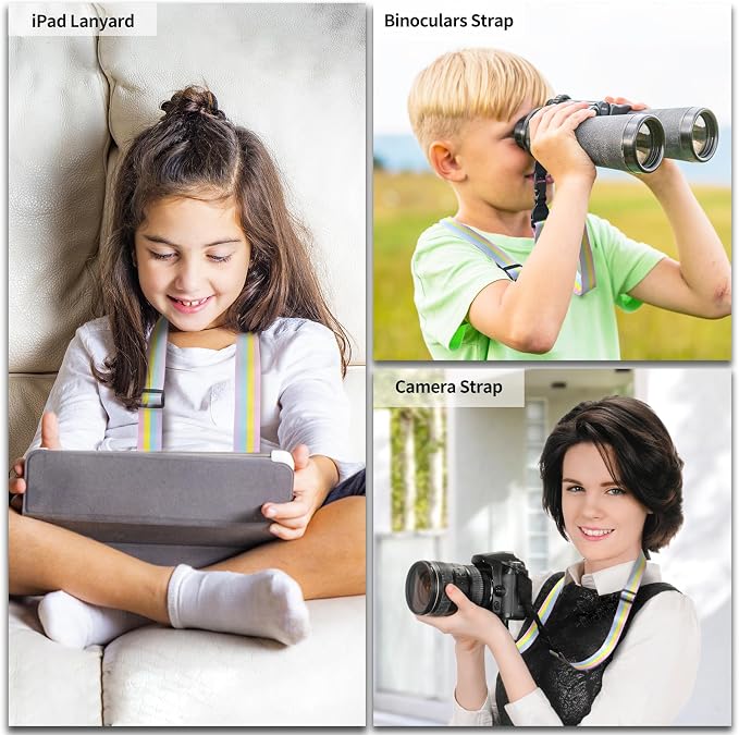 FIEIL Adjustable Shoulder Strap, Nylon Camera Strap, Comfortable Neck Strap - Image 3