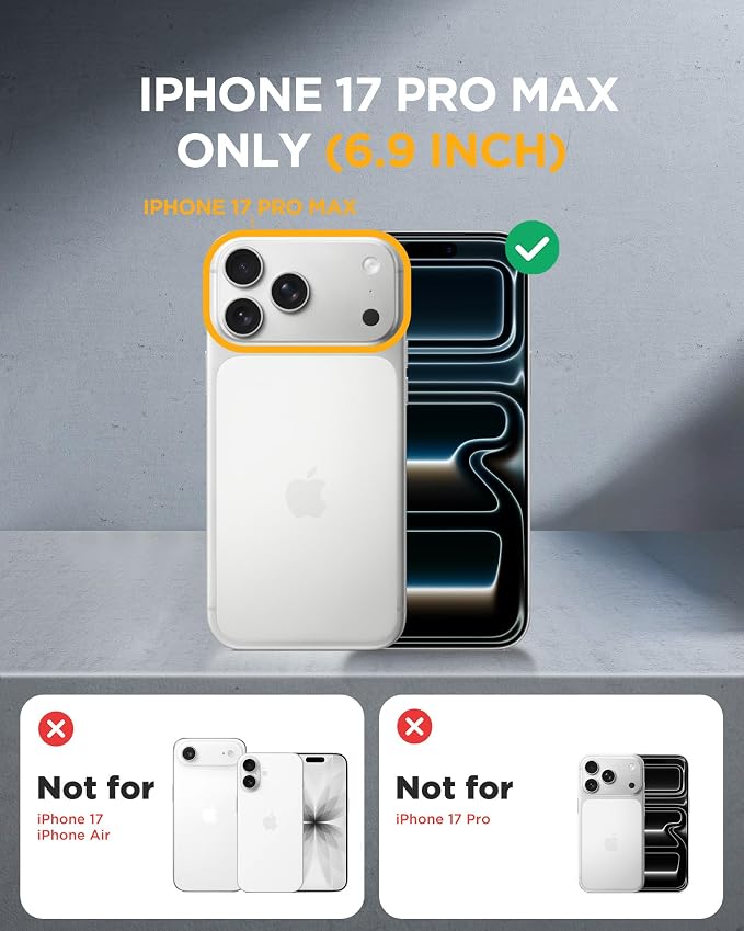 Miracase Magnetic for iPhone 17 Pro Max Case - Image 7