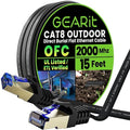 GEARit Cat 8 Outdoor Flat Ethernet Cable Direct Burial Rated LLDPE Jacket by GEARit