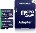 DIGIERA 64GB CT100 microSDXC UHS-I Memory Card by DIGIERA