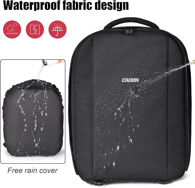 CADeN Camera Backpack Professional DSLR Bag - Image 7