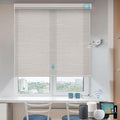SmartWings Motorized Light Filtering Shades Work by SmartWings