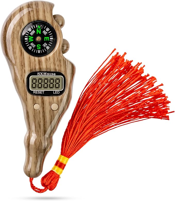 Digital Finger Tasbih with Compass & Night Light by Unknown