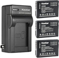 Kastar 3-Pack DMW-BCG10 Battery and AC Wall Charger Replacement by Kastar