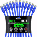 Maximm Cat 6 Ethernet Cable 25 Ft, Cat6 Cable, LAN Cable, Internet Cable by MaximmCable