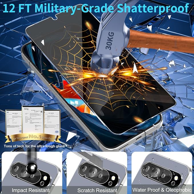 3 Pack Privacy Screen Protector - Image 4