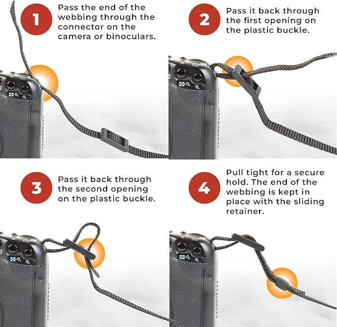 OP/TECH USA E-Z Comfort Neoprene Neck Strap - Image 6