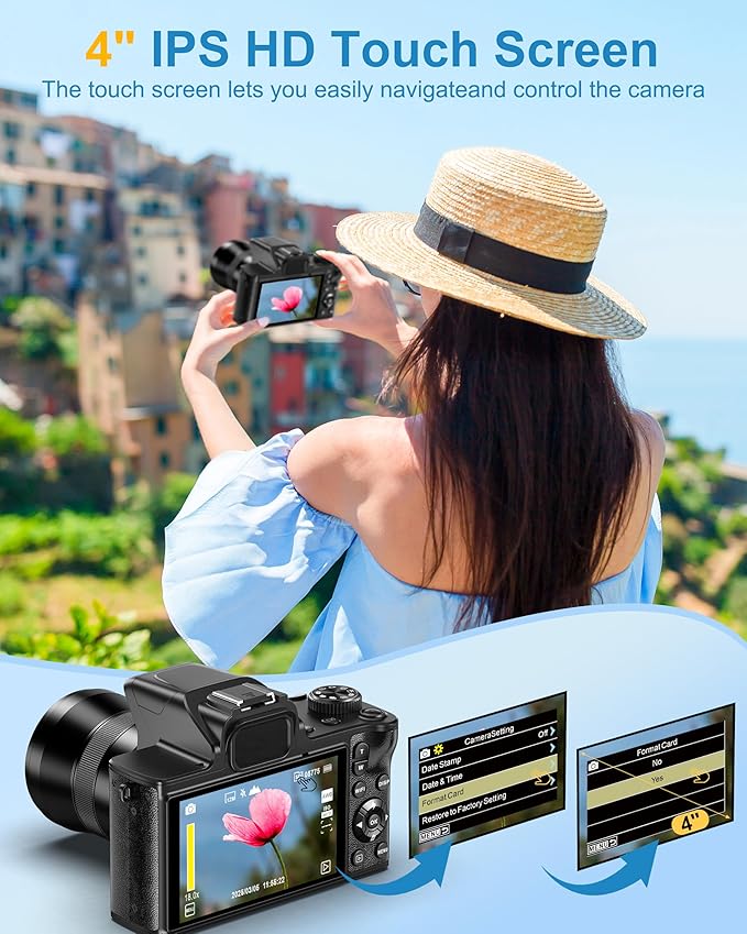 True 4K Digital Camera for Photography - Image 3