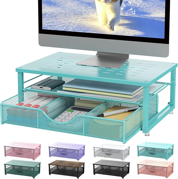 gianotter Computer Monitor Stand Riser, office organizer by gianotter