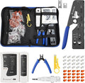 VCELINK RJ45 Crimp Tool, All-In-One Ethernet Pass Through Crimper by VCELINK